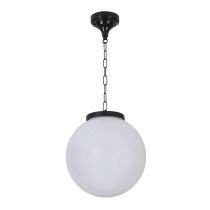 Siena 30cm Sphere Pendant Light Black - 15561	