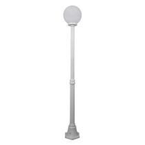 Siena 25cm Sphere Medium Post Light White - 15595	