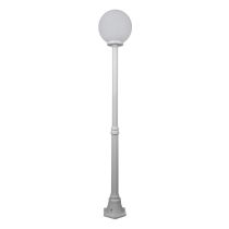 Siena 30cm Sphere Medium Post Light White - 15601	