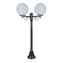 Siena Twin 30cm Spheres Short Post Light Green - 15647	