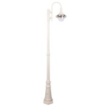 Monaco Single Head Tall Post Light Beige - 15842	