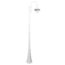 Monaco Single Head Tall Post Light White - 15847