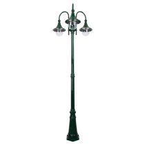 Monaco Triple Head Tall Post Light Green - 15857	