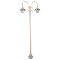 Monaco Twin Head Plain Post Light Beige - 15866	