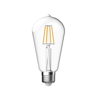 SupValue ST64 Clear Filament Lamp 2700K Non Dimmable E27 - 162203