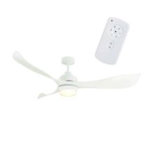 Eagle 1400 DC Ceiling Fan with LED Light WHITE FC368143WH