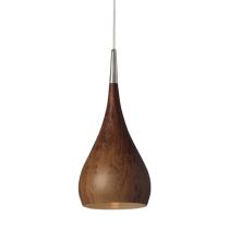 BURL WOOD BELL SHAPE ZARA2 Cla Lighting