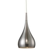 SATIN NICKEL BELL SHAPE ZARA3 Cla Lighting