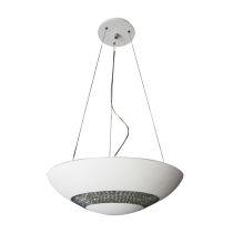 WHITE MATT LED PENDANTS PRISM-W