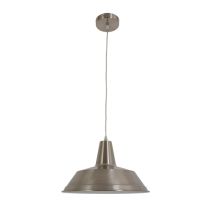 DIVO Series 240V E27 Pendant Lights Satin Chrome DIVO3