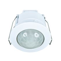 PIR Security Motion Sensor White Recessed Flush Mount 360 Degree 18063/05