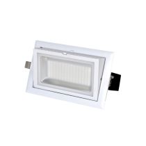 LED SHOP GIMBAL WHITE RECT 3000K 38W DOWNLIGHT SHOP6