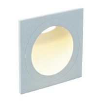 You Square 3 Watt 240V LED Recessed Step Light Aluminium / Warm White - 19987	