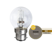 FANCY ROUND 28W BC CLEAR HALOGEN LUS30202