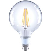 CROMPTON LED 7W G125 SPHERICAL FILAMENT B22 2700K GLOBE DIMMABLE