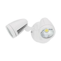 Chopper 30W Twin Head LED Spotlight White / Tri Colour - 204393