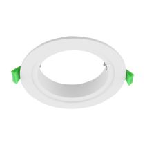 Deco-13 Adaptor Plate Satin White - 20504	