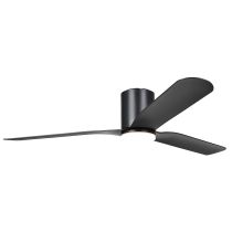  ILUKA 60 DC FAN 18W LED TRI-COL BLK HUGGER  20538502