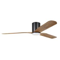  ILUKA 60 DC FAN 18W LED TRI-COL BLK/WOOD HUGGE  20538515