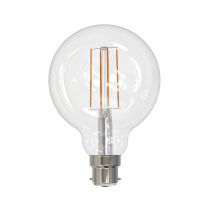 Filament G95 Clear 5W LED B22 Dimmable / Warm White 205425