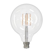 Filament G125 Clear 5W LED B22 Dimmable / Warm White 205427