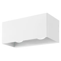  Lesmo  White 11.2W LED Outdoor Wall Light  3000k Warm Light 205879N