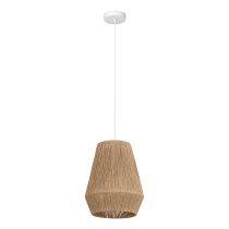 ALDERNEY PENDANT LIGHT 1X40W E27 NATURAL 206048