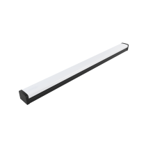 Black Body Stellar V 40w Modular LED Batten (IP20, DipSwitch, 5 Colour - 211024BK