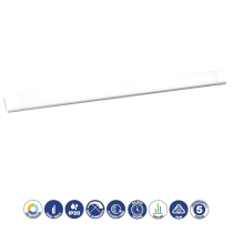 UltraSlim 20-40W LED Batten IP20 4FT TRI Colour - 211050