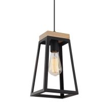 LANTERNA E27 BLACK Pendant light CLA LIGHTING