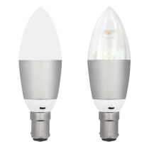 LED CANDLE GLOBE 4WATT 3000K B22 BC SYLVANIA 450717C