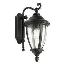 OXFORD 1 LIGHT EXTERIOR WALL LIGHT BLACK (OXFO1EBLK) COUGAR LIGHTING