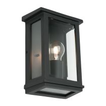 MADRID 1 LIGHT WALL LIGHT SMALL BLACK (MAD1ESMBLK) COUGAR LIGHTING