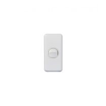 Cheetah Switch Vertical Architrave 1 Gang 16AX/20A 250V (CHSWVA1G) GSM