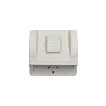 Hippo Single Outdoor Power Point IP54 15A (HPPP151G) GSM