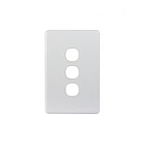 Puma Switch Plate Vertical 3 Gang (PUSWPV3G) GSM