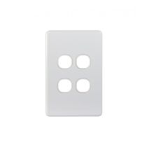 Puma Switch Plate Vertical 4 Gang (PUSWPV4G) GSM