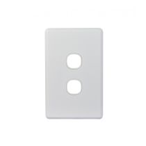 Cheetah Switch Plate Vertical 2 Gang (CHSWPV2G) GSM