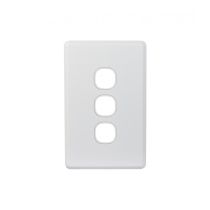 Cheetah Switch Plate Vertical 3 Gang (CHSWPV3G) GSM