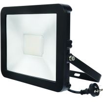 STEALTH SLIM FLOODLIGHT 100W 4200K (19491/06) BLACK BRILLIANT LIGHTING