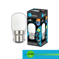 LED PILOT 2.5W B22 2700K LUS20303