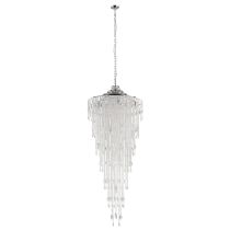 BEIRES PENDANT LIGHT 12X40W E14 CHR/CRYSTAL 390262