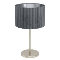 Townshend 2 Light Floor Lamp E27 10W Black / Timber - 32919N