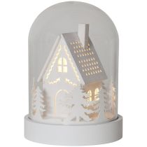 XMAS KUPOL HOUSE DOME DECORATION WHITE 410047