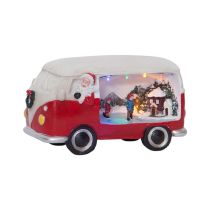 XMAS MERRYVILLE COMBI VAN RED 411253