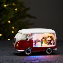 XMAS MERRYVILLE COMBI VAN RED 411253