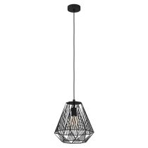 Rondo Large Pendant 60W E27 Satin Nickel 85263N