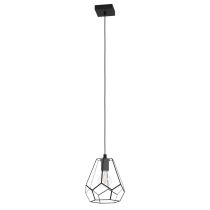 Mardyke 1 Light Pendant Black 43643N