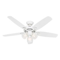 Builder Plus 52" AC Ceiling Fan White - 50560