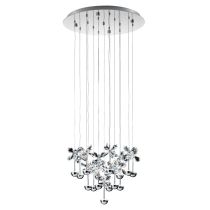 Pianopoli 37.5W LED Pendant Chrome / Warm White 93662